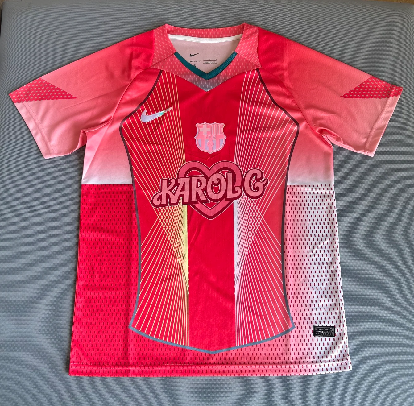 FC Barcelona Karol G Jersey Pink Special Edition - Image 2