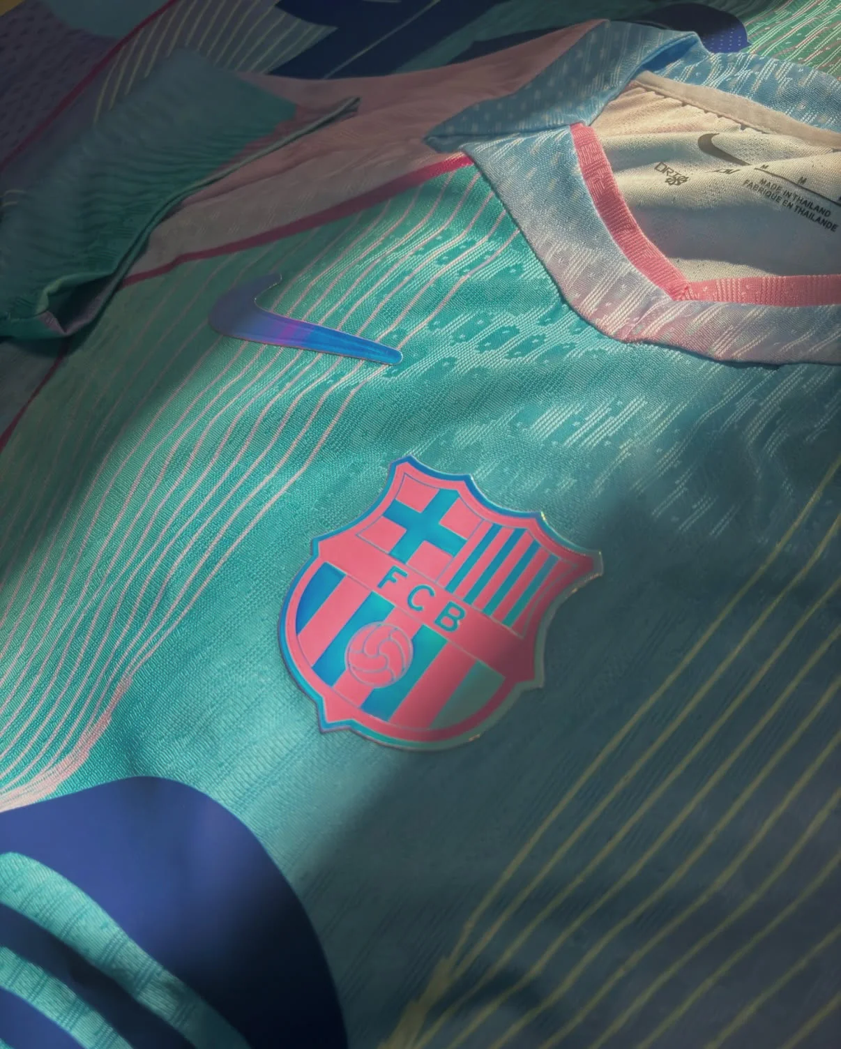 FC Barcelona Light Blue Special Edition Jersey - Image 10