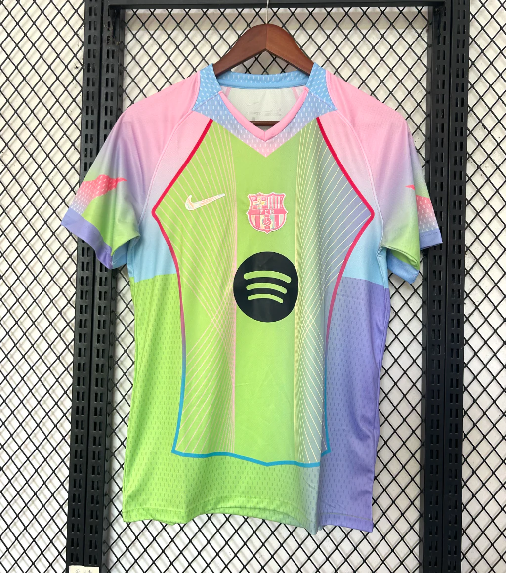 FC Barcelona Lime Green Special Edition Jersey 2025/2026 - Image 2