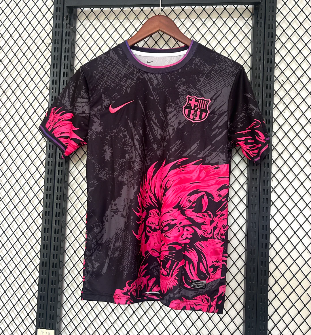 FC Barcelona Pink Lion Special Edition Jersey - Image 2