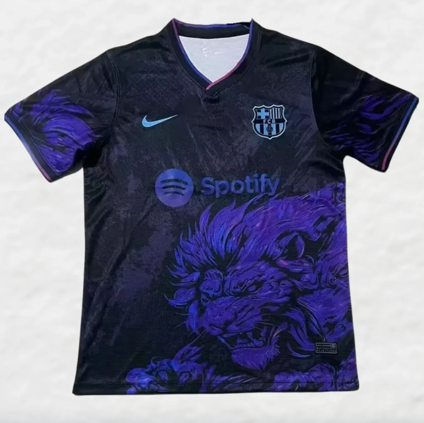 FC Barcelona Purple Lion Jersey - Image 3