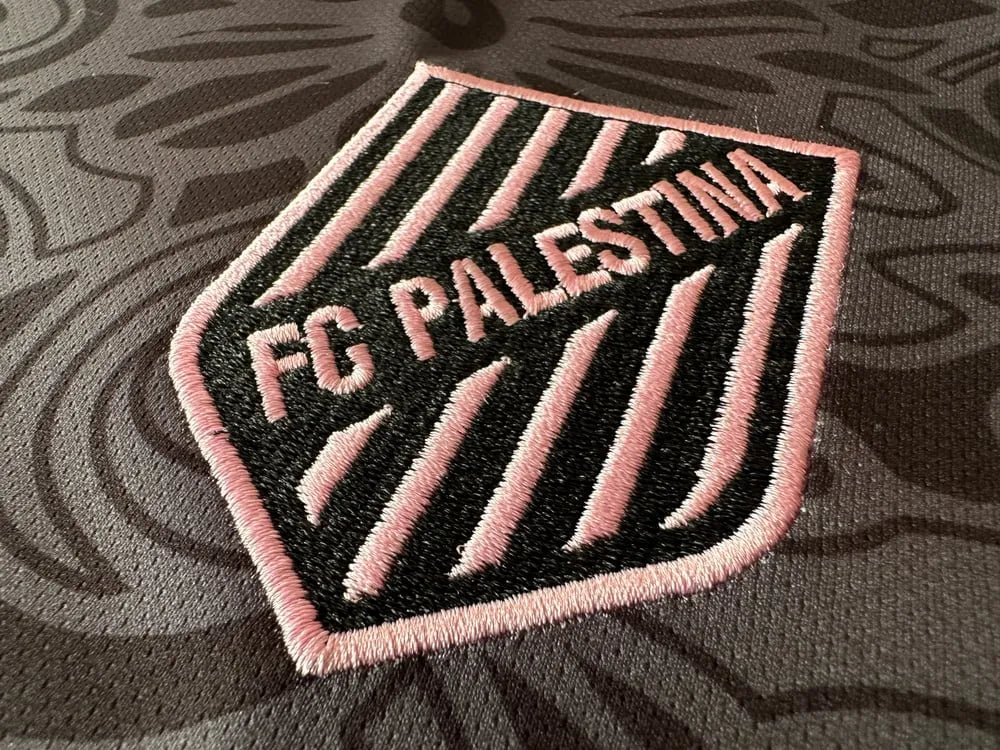 FC Palestina X Farrah Azam Collab shirt Black kit - Image 4