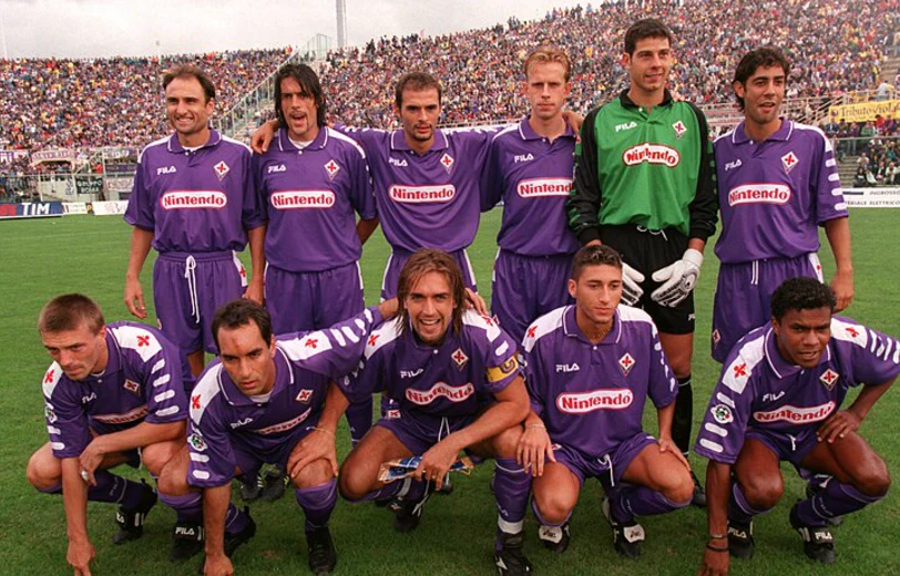 Fiorentina retro jersey 1998 / 1999 - Image 10