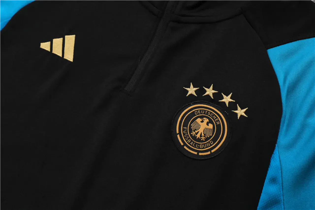 Germany 23-24 Black Tracksuit - Image 11