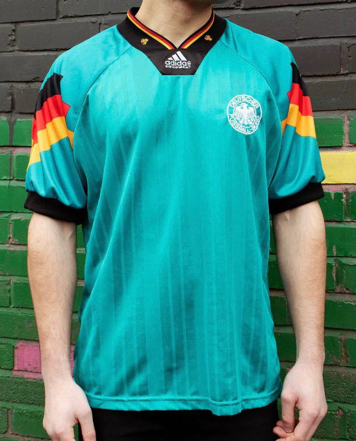 Germany away retro kit 1992 - Image 8