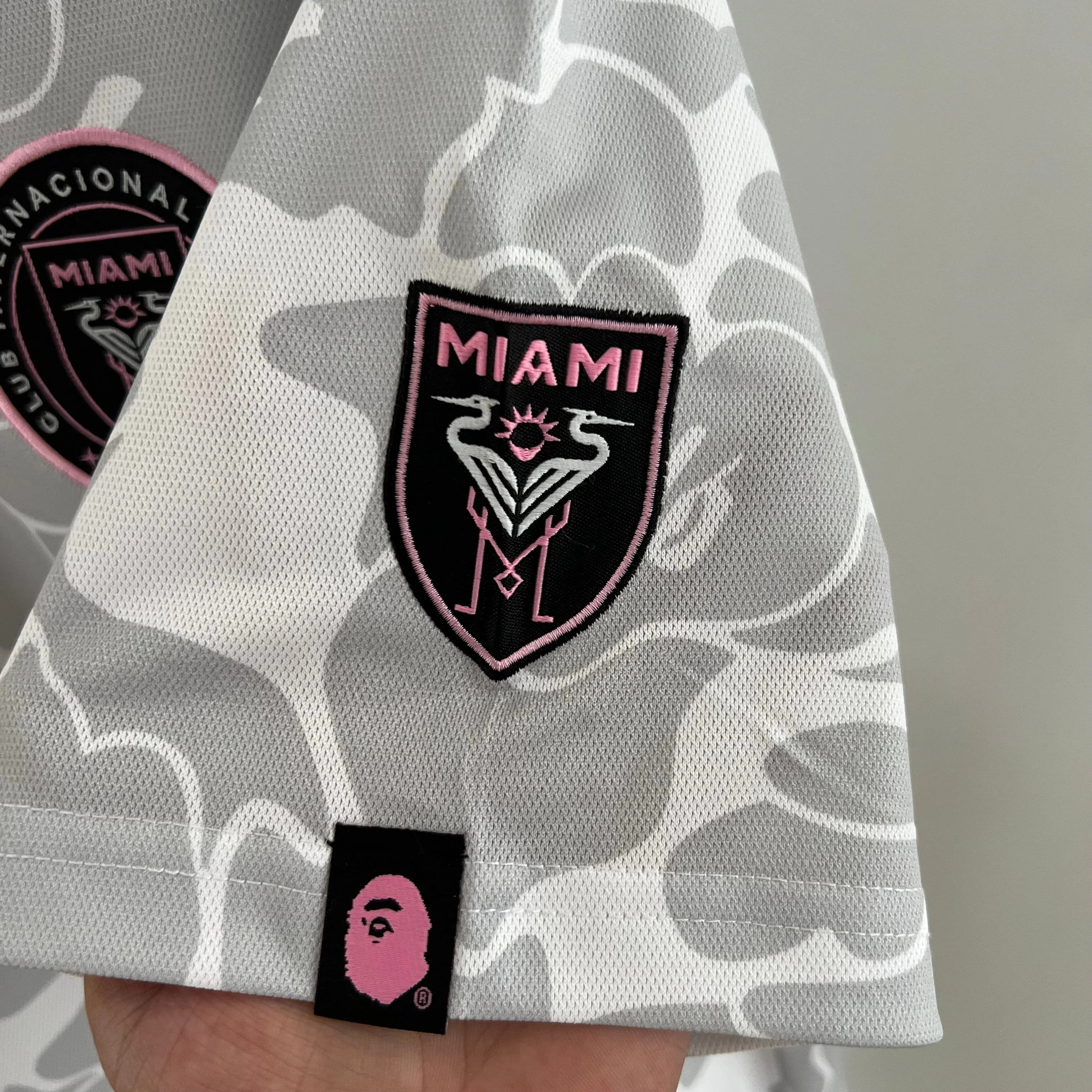 Inter Miami X A Bathing Ape 2023 Third Kit - Image 5