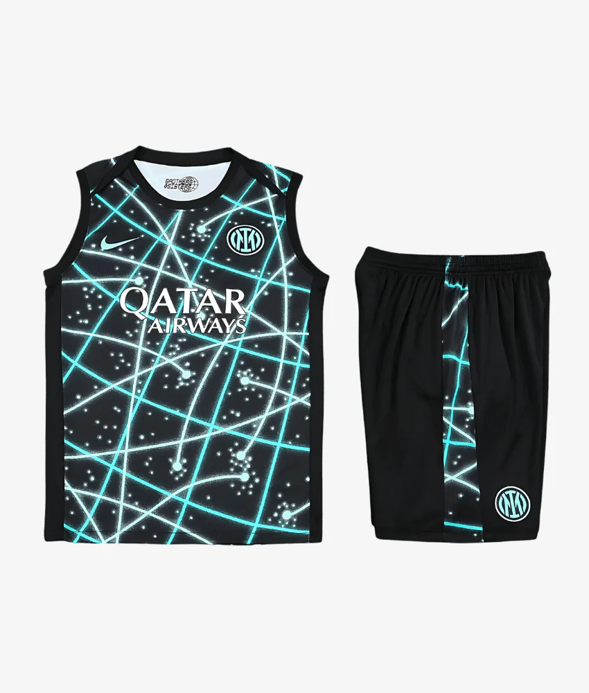 Inter Milan Neon Galaxy Sleeveless Training Set 2025/2026