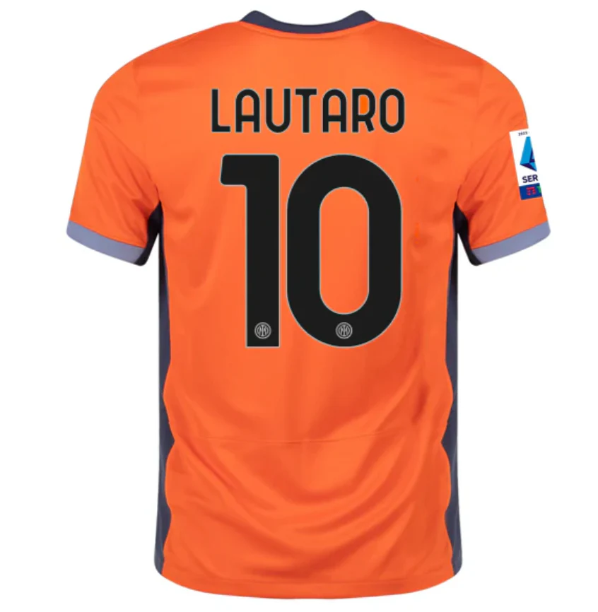 Inter Milan orange jersey third kit - Image 3