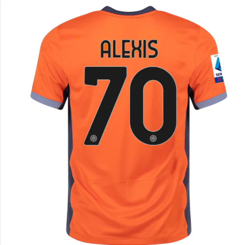 Inter Milan orange jersey third kit - Image 4