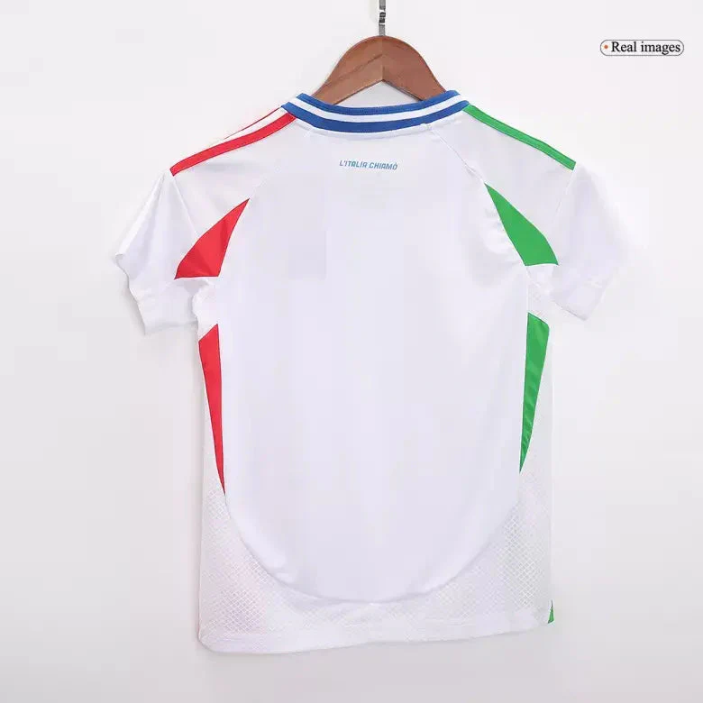 Italy Away Jersey 24/25 Euro 2024 – Kids - Image 3