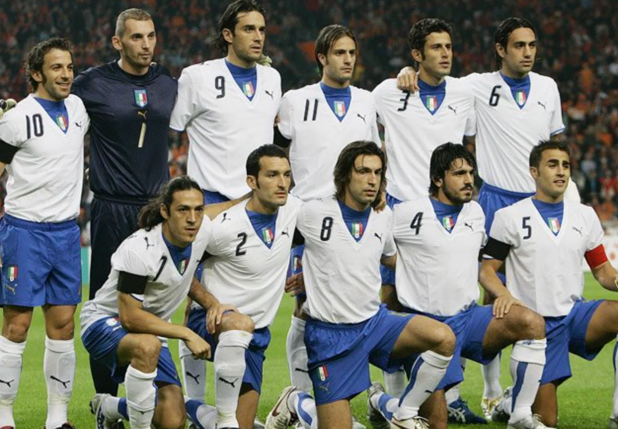 Italy Retro 2006 Jersey | World Cup Champions Vintage Kit - Image 8