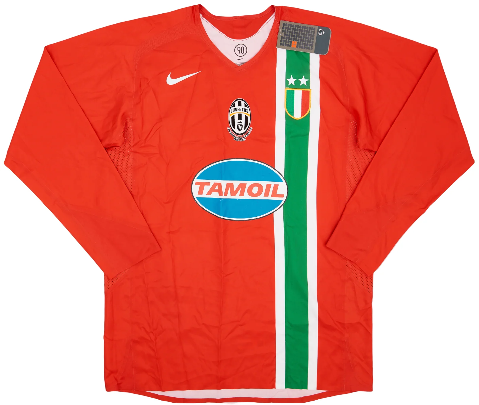 Juventus 2004–2005 Long Sleeves Retro Jersey - Image 2