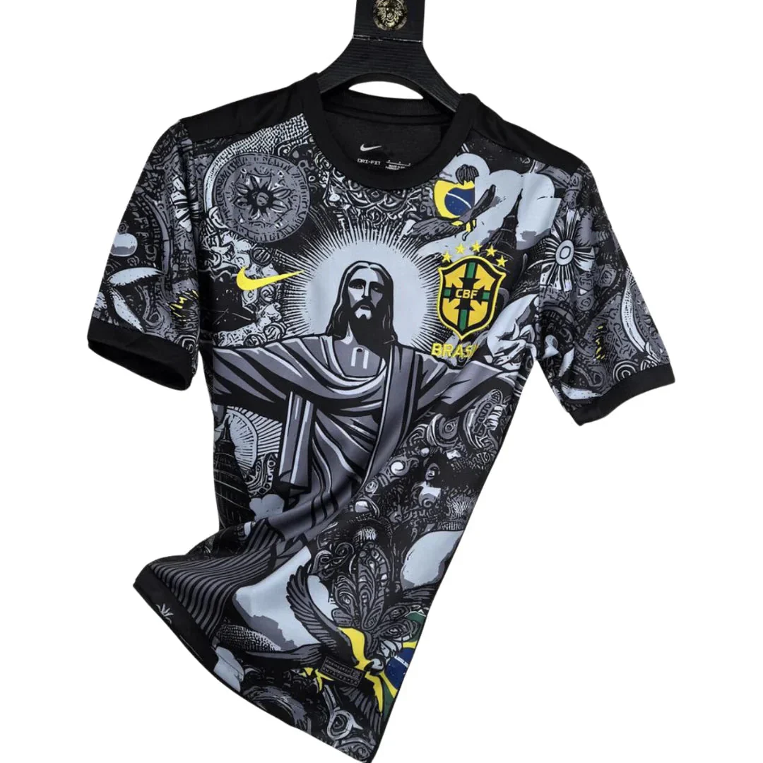 la Camiseta de Brasil Jesucristo Redentor 24-25 Edición Especial - Image 9