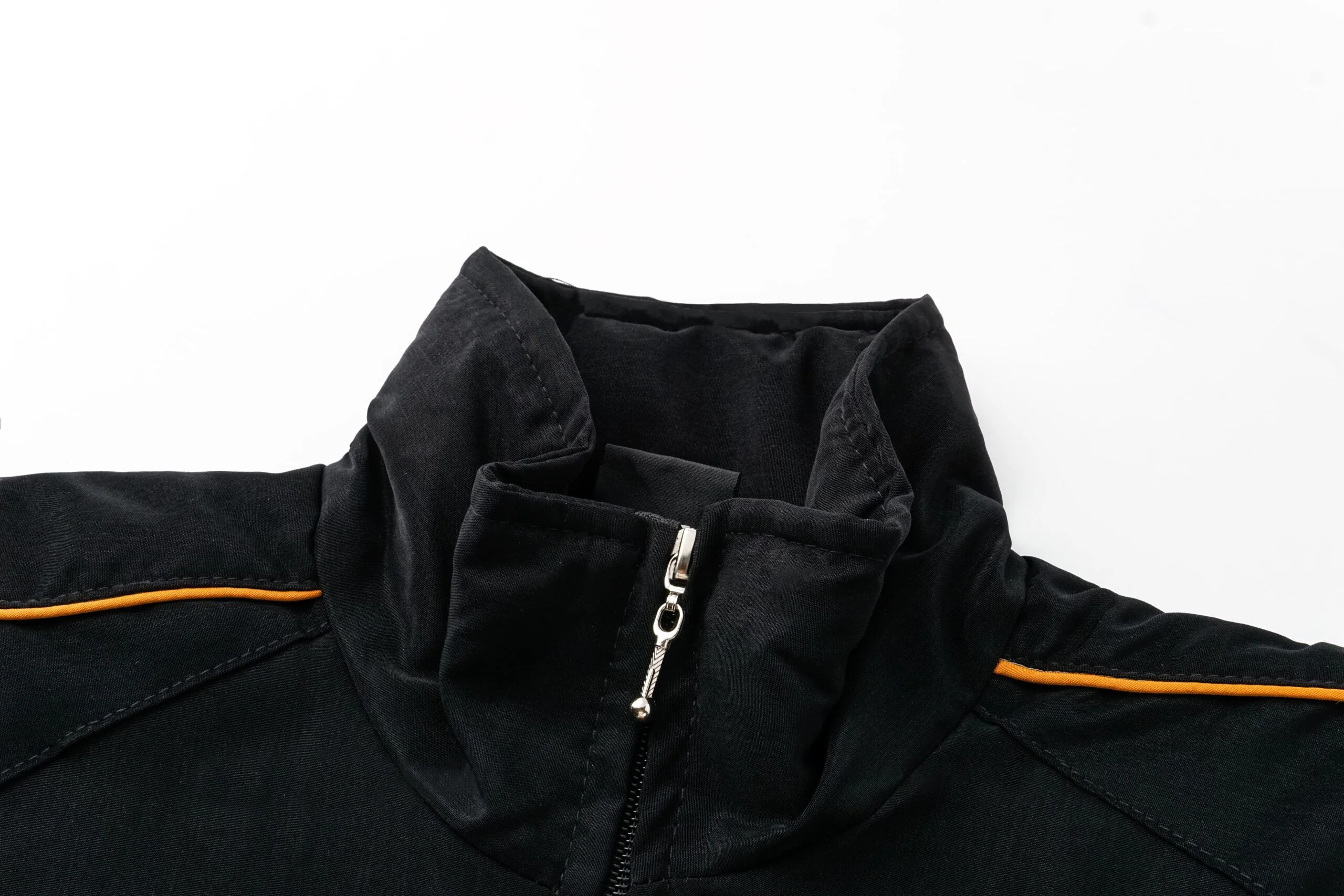 Lamborghini Racing Team Jacket – Black Motorsport Zip-Up with Gold Embroidered Logos - Image 5