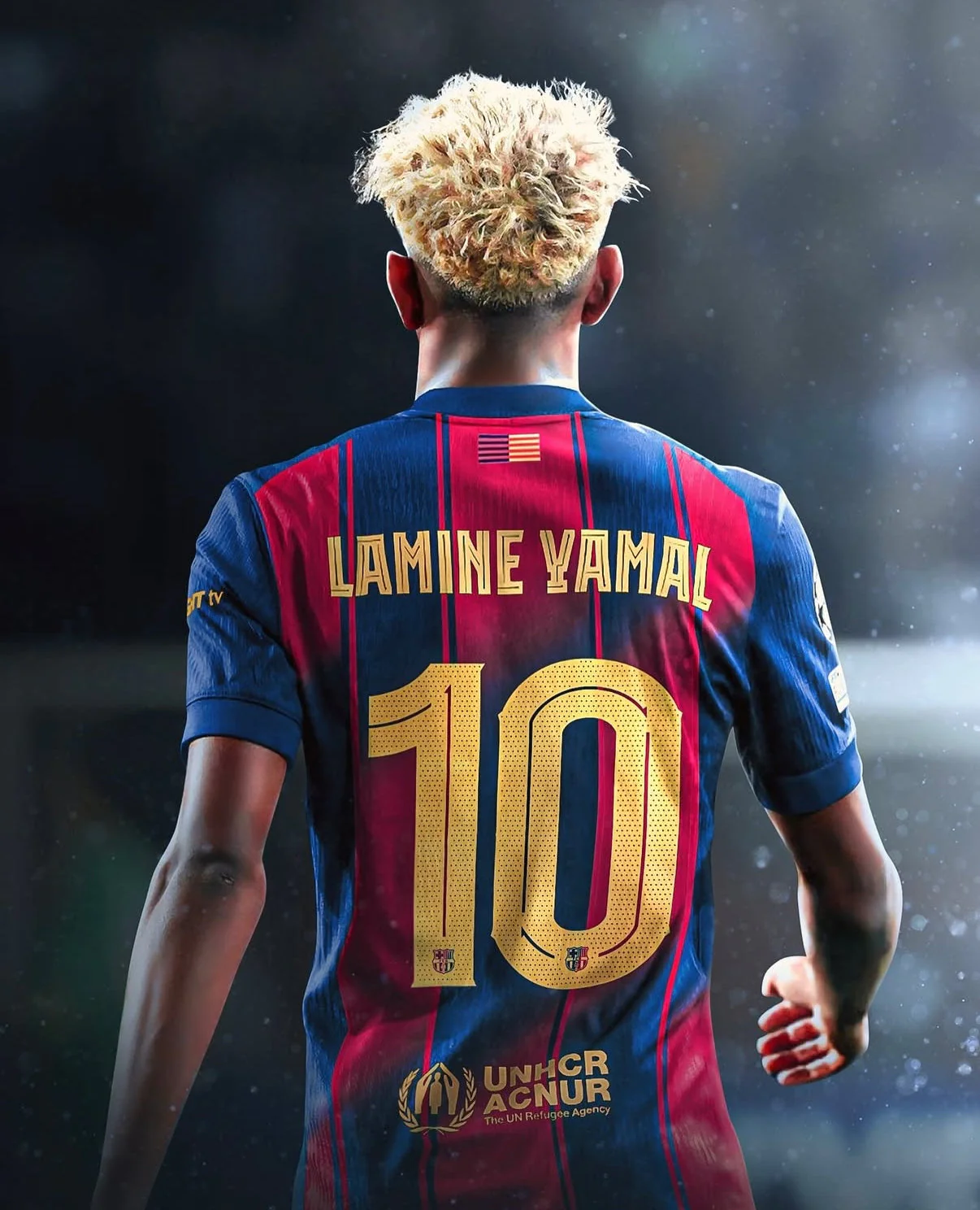 LAMINE YAMAL NUMBER 10 Fc Barcelona jersey - Image 7