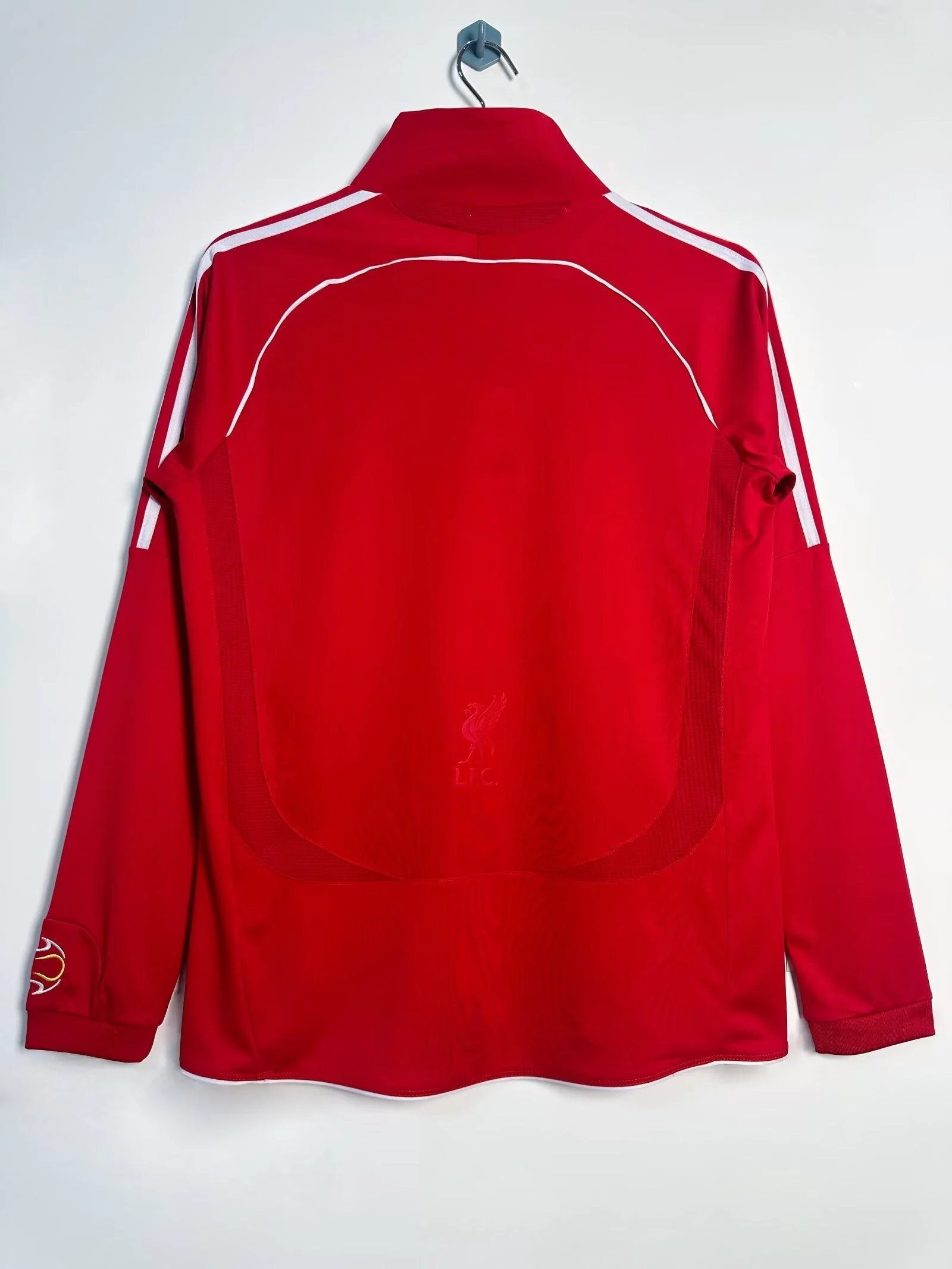 Liverpool 2006-2008 Long Sleeve Home Retro Jersey - Image 6