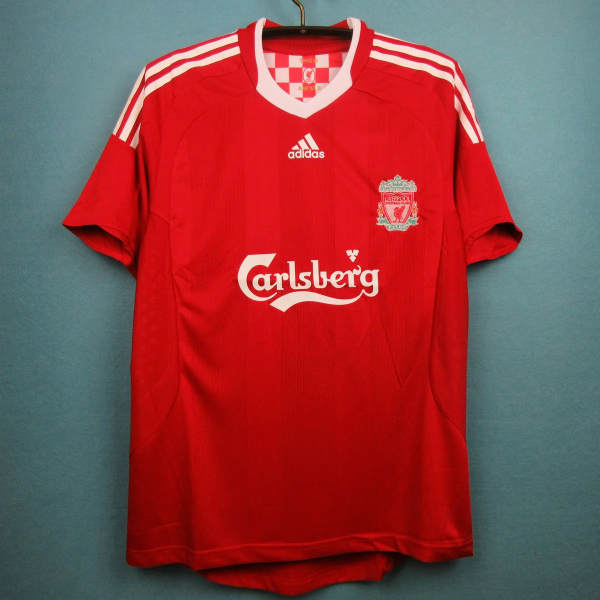Liverpool 2008-2010 Retro Jersey - Image 2