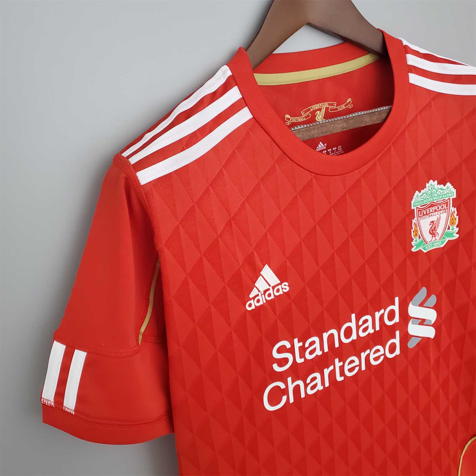 Liverpool 2010/2011 Retro Jersey - Image 3