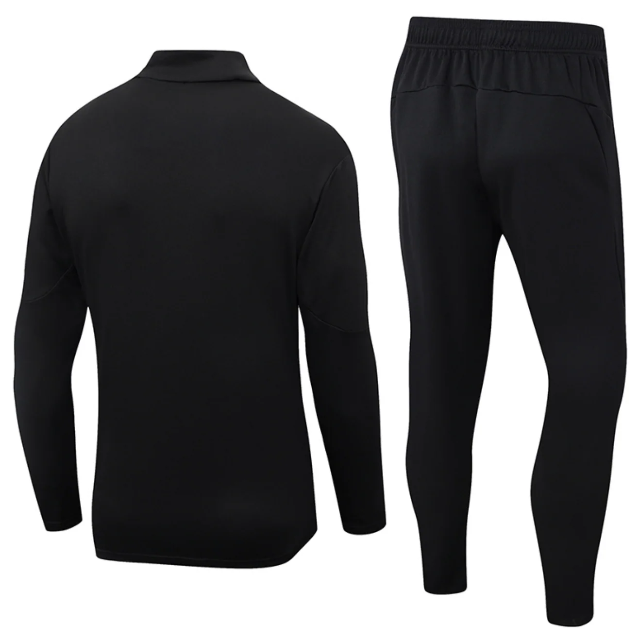 Manchester City 2025/2026 All Black Tracksuit - Image 2