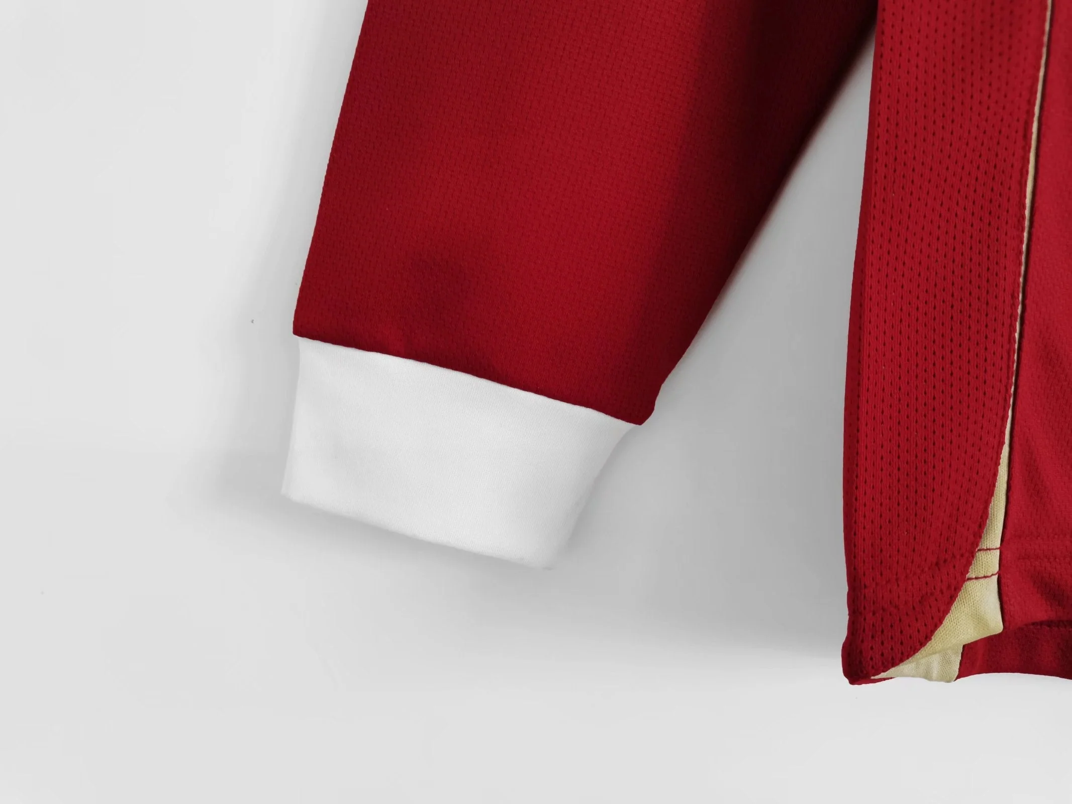 Manchester United 2006-2007 Long Sleeve Home Kit - Image 3