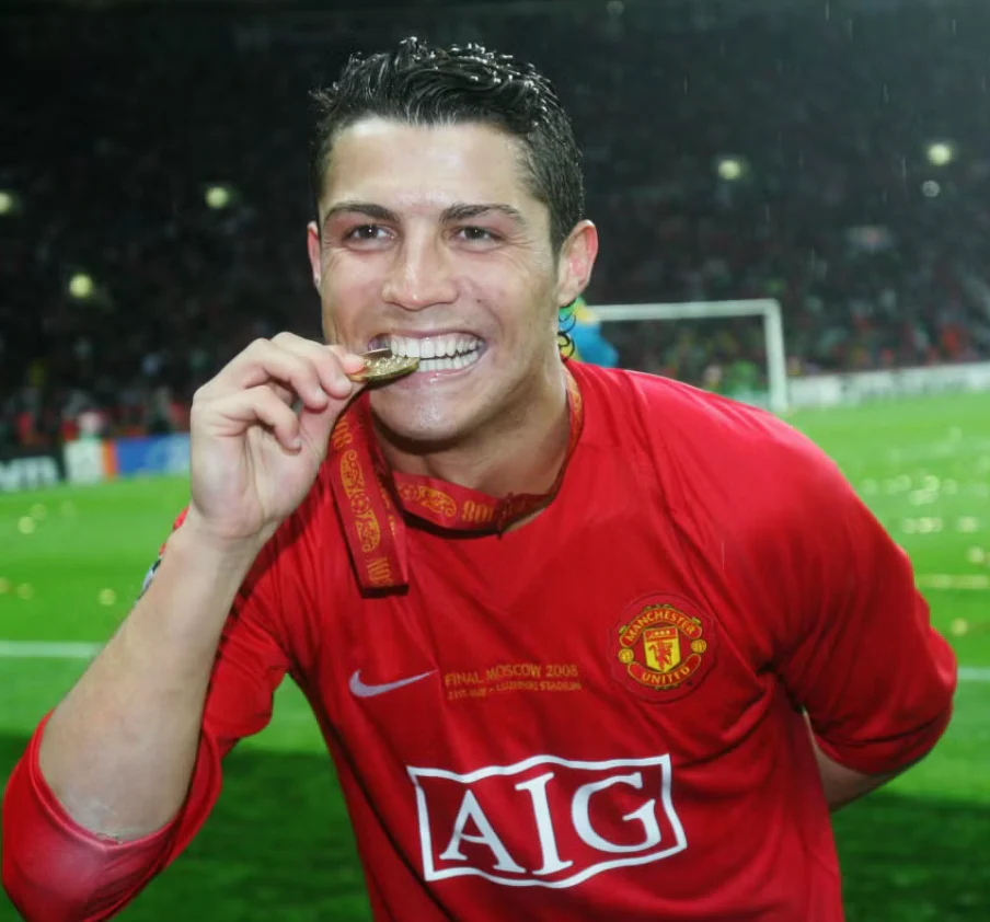 Manchester United Long sleeves Final Champions league 2007/2008 Season - Image 4