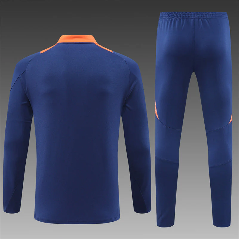 Manchester United Tracksuit 2025 Navy - Image 2