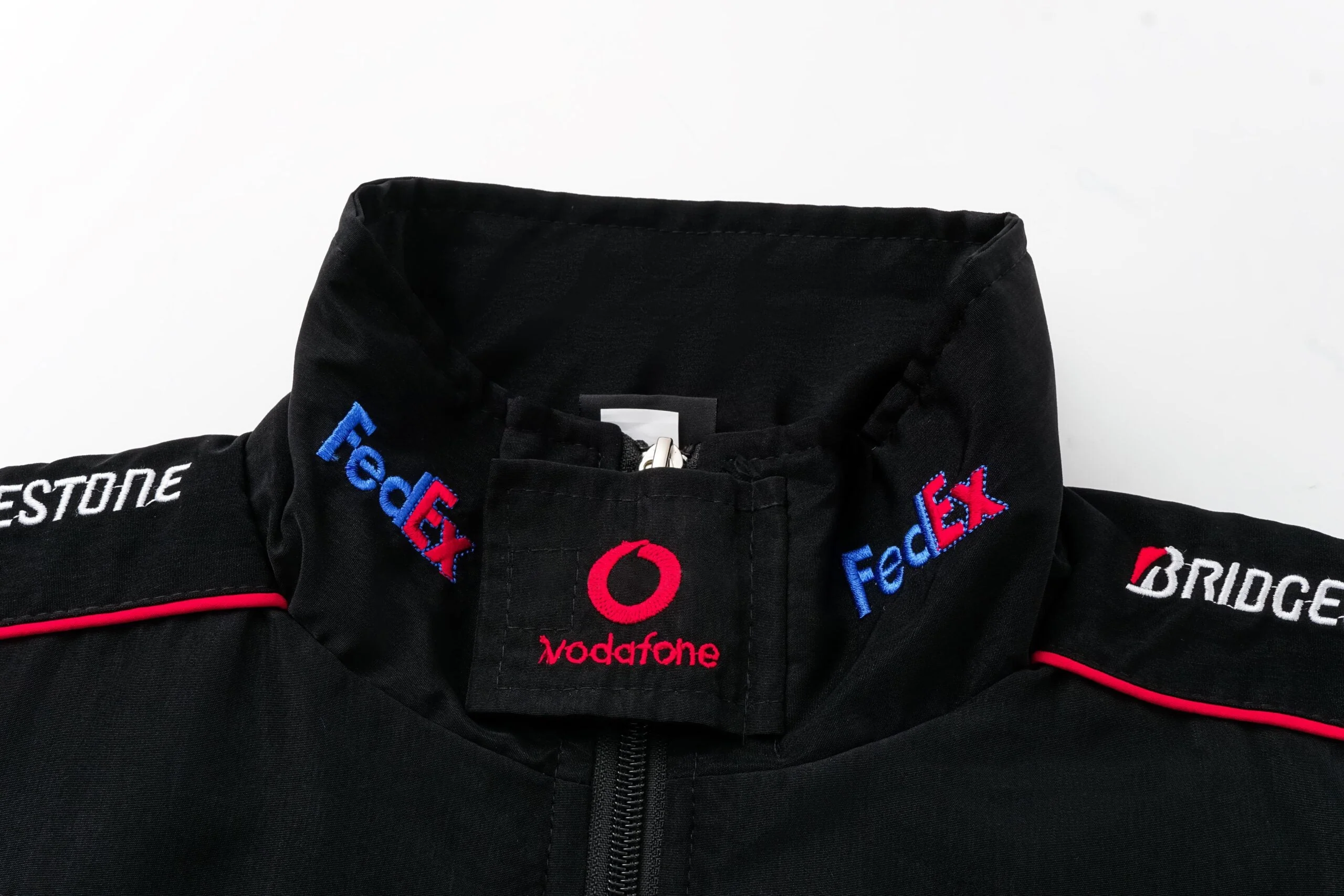 McLaren F1 Racing Team Jacket – Vodafone Mercedes Motorsport Zip-Up Coat - Image 7