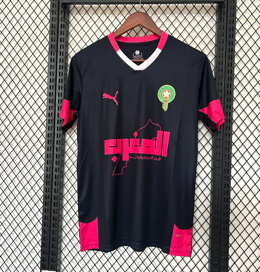 Morocco Black Special Edition Jersey 2026 - Image 2