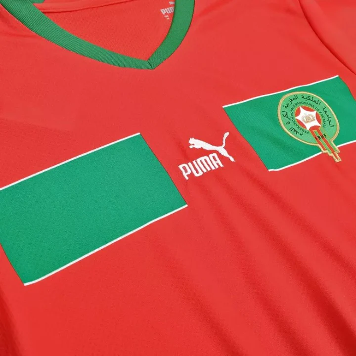 Morocco Home Jersey 2022 By Puma - Image 7