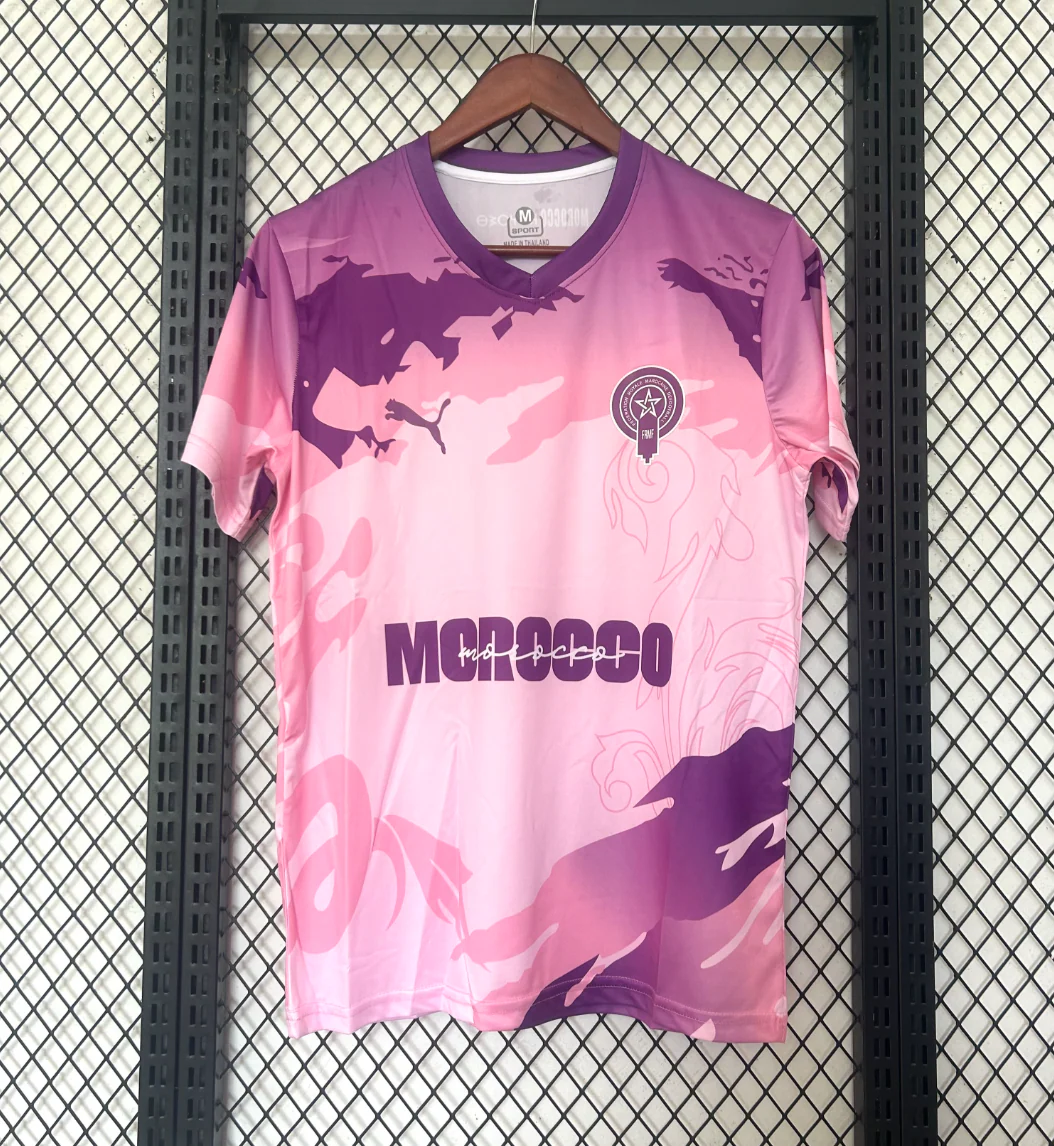 Morocco Purple Passion Special Edition Jersey 2025/2026 - Image 2