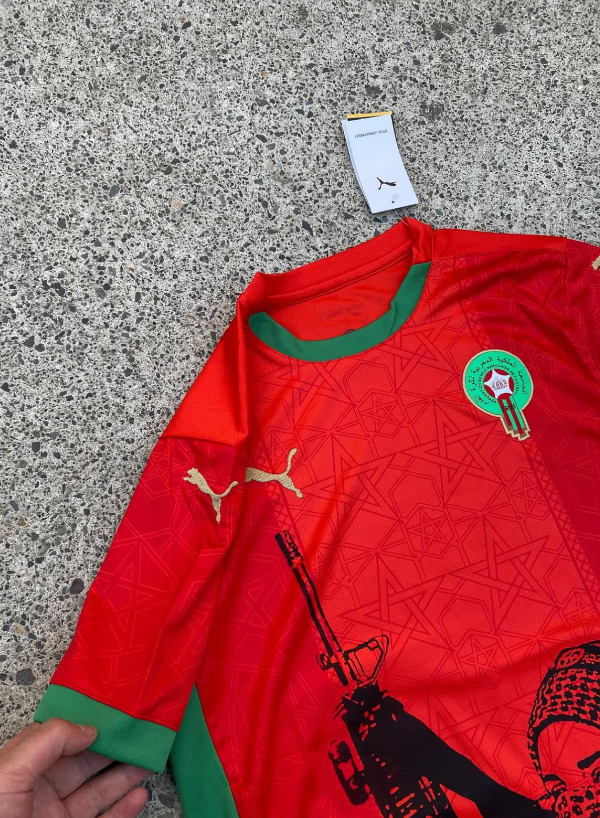 Morocco Soldier Special Edition Jersey 2025/2026 (Red) - Image 4