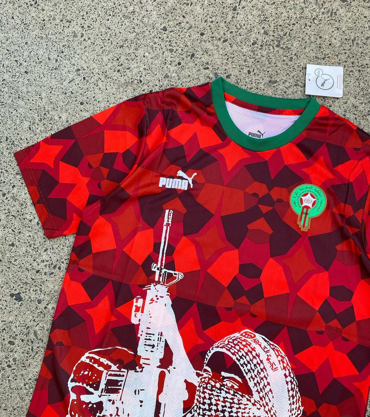 Morocco X Palestine Soldier Jersey - Image 2