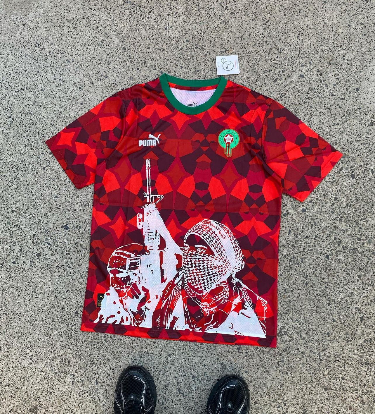 Morocco X Palestine Soldier Jersey - Image 3