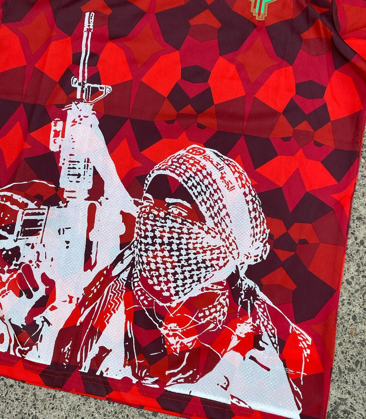 Morocco X Palestine Soldier Jersey - Image 4