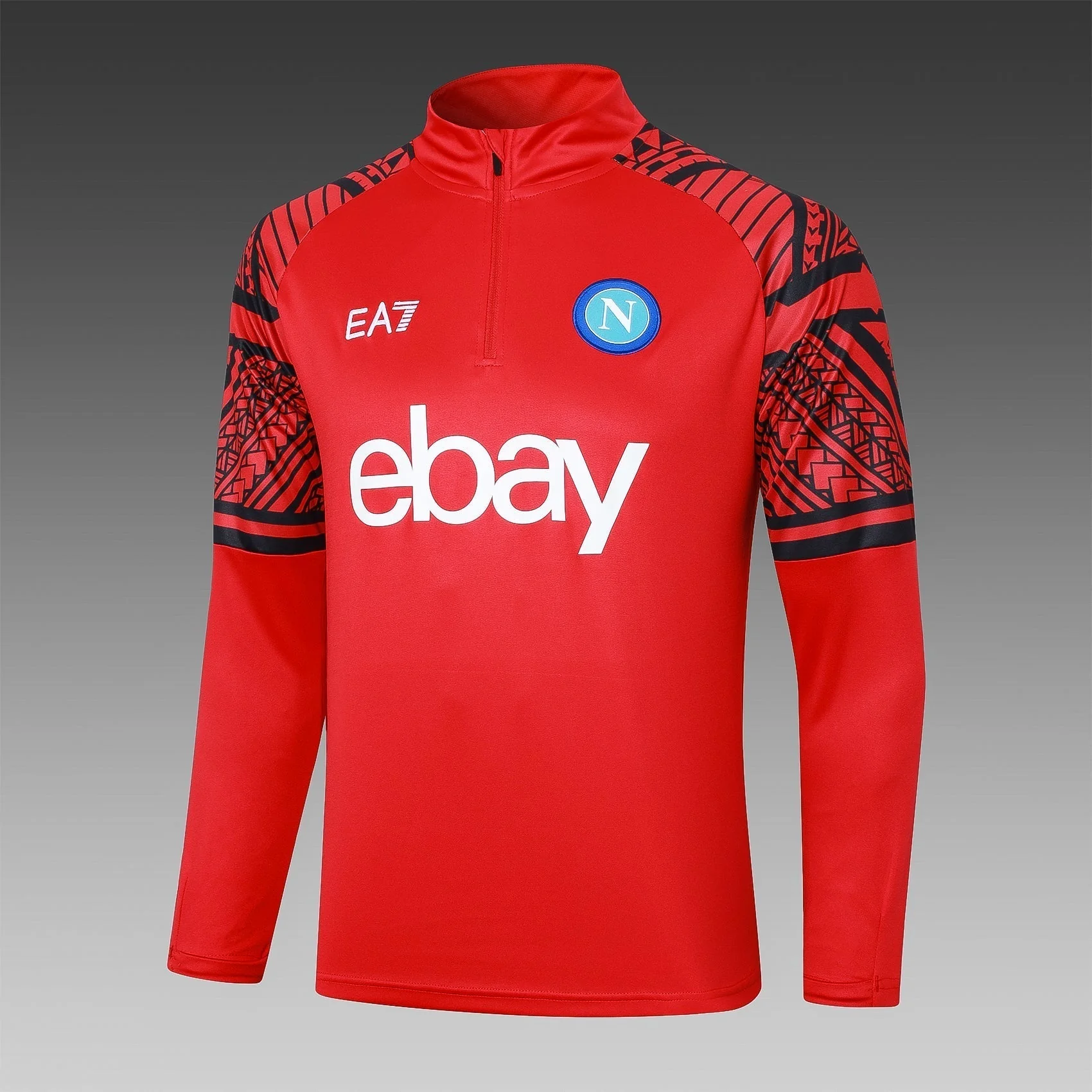 Napoli 23-24 Red Tracksuit - Image 3