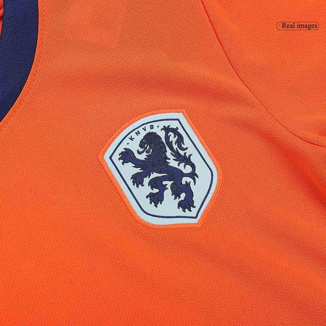 Netherlands Home Jersey 24/25 Euro 2024 – Kids - Image 3
