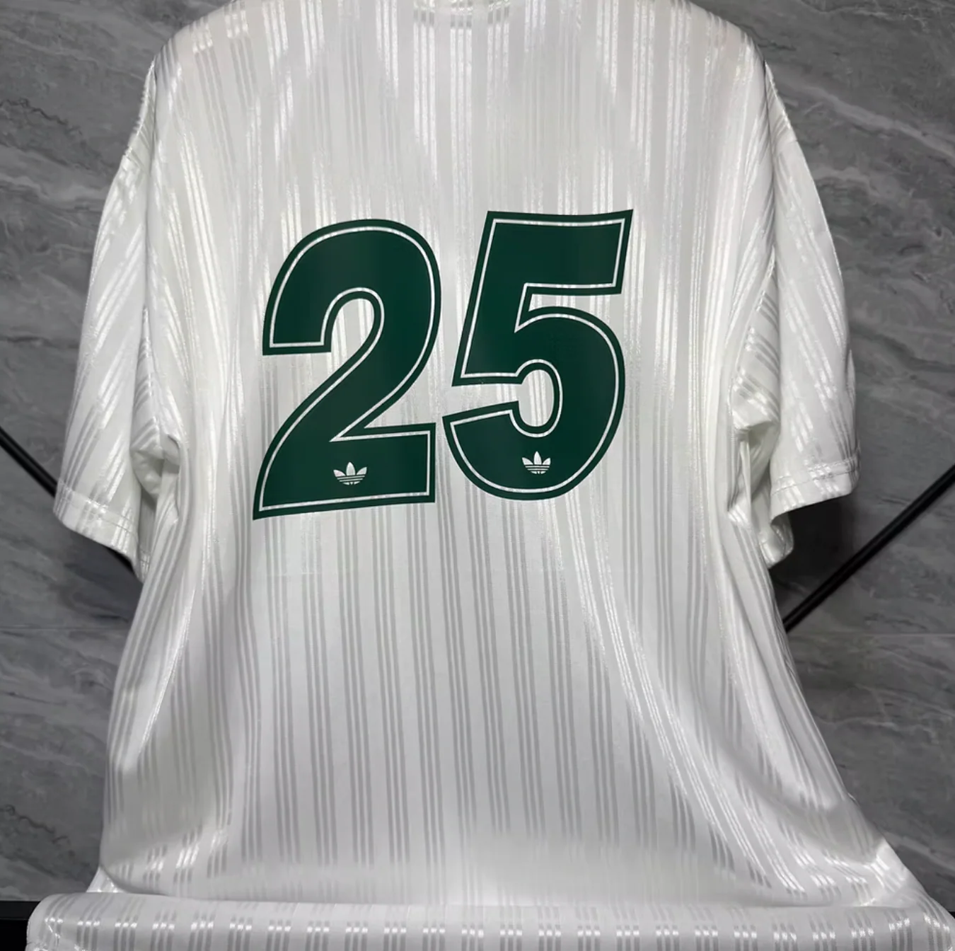 Oasis x Adidas Jersey Green and White - Image 4
