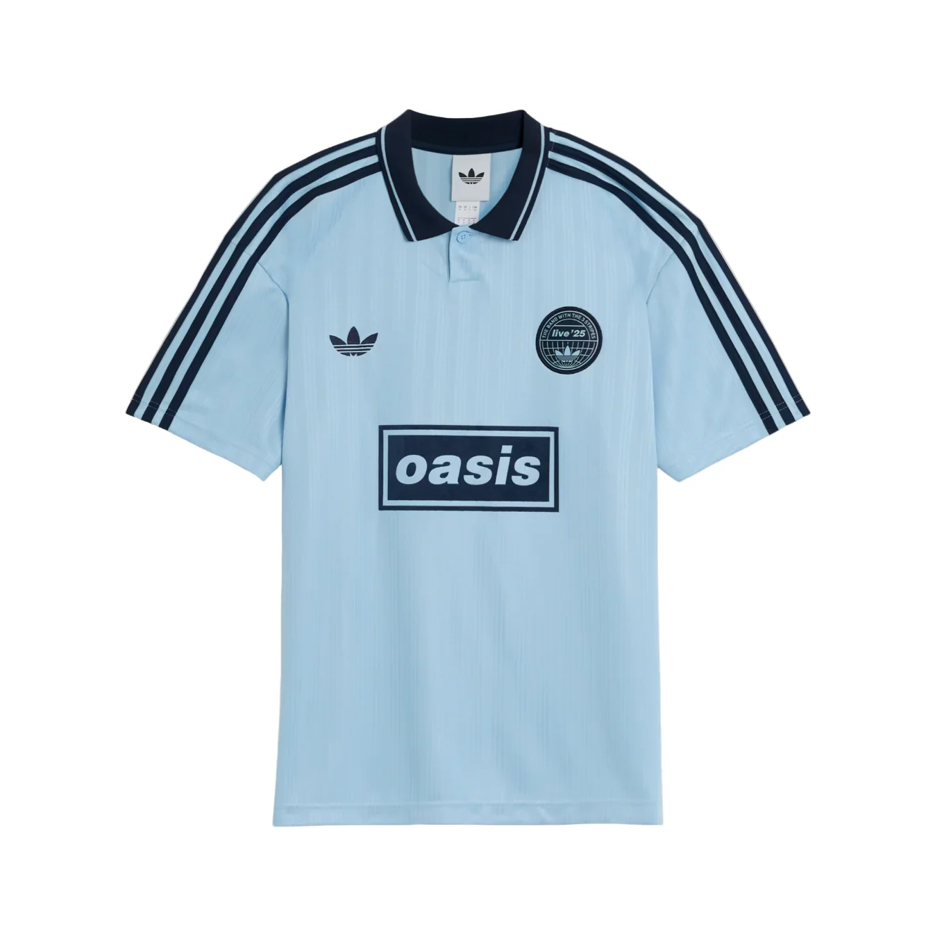 Oasis x Adidas Jersey Light Blue