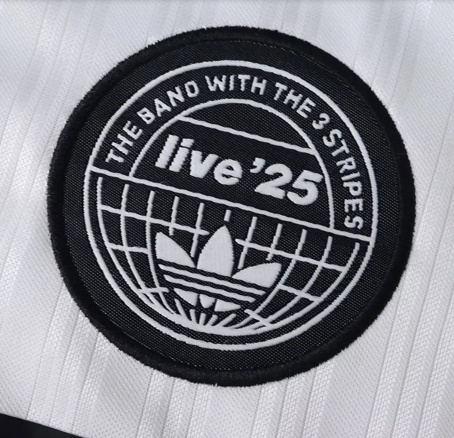 Oasis x Adidas Jersey White and black - Image 3