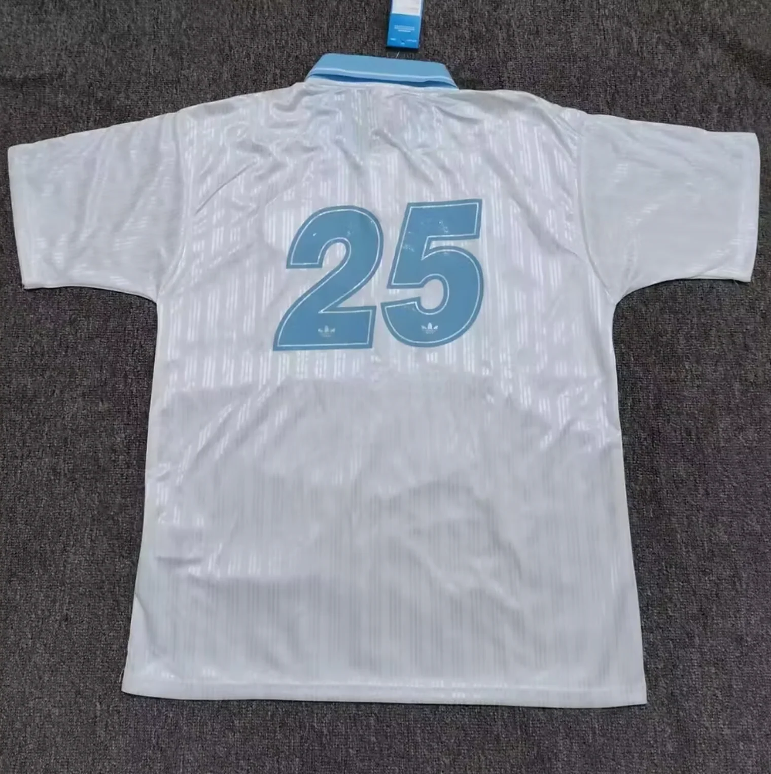Oasis x Adidas Jersey White and Light Blue - Image 3