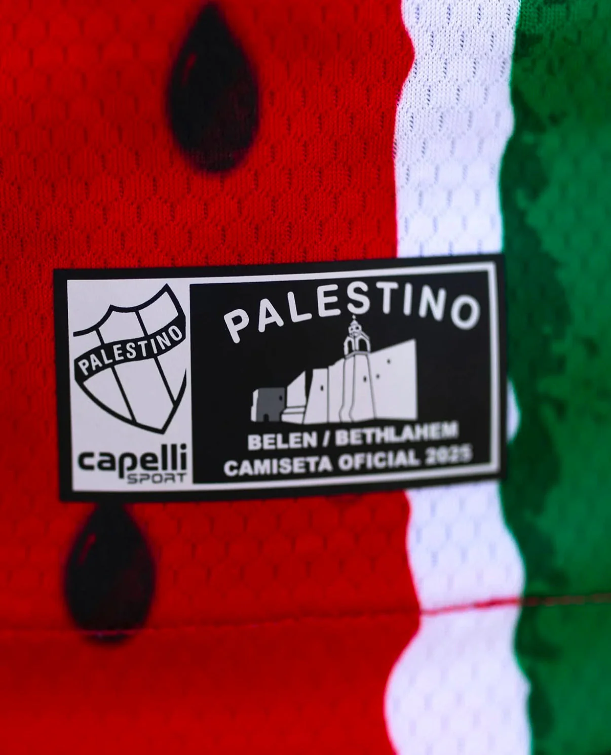 Palestine Watermelon Football Jersey Pelestino 2025/2026 - Image 2