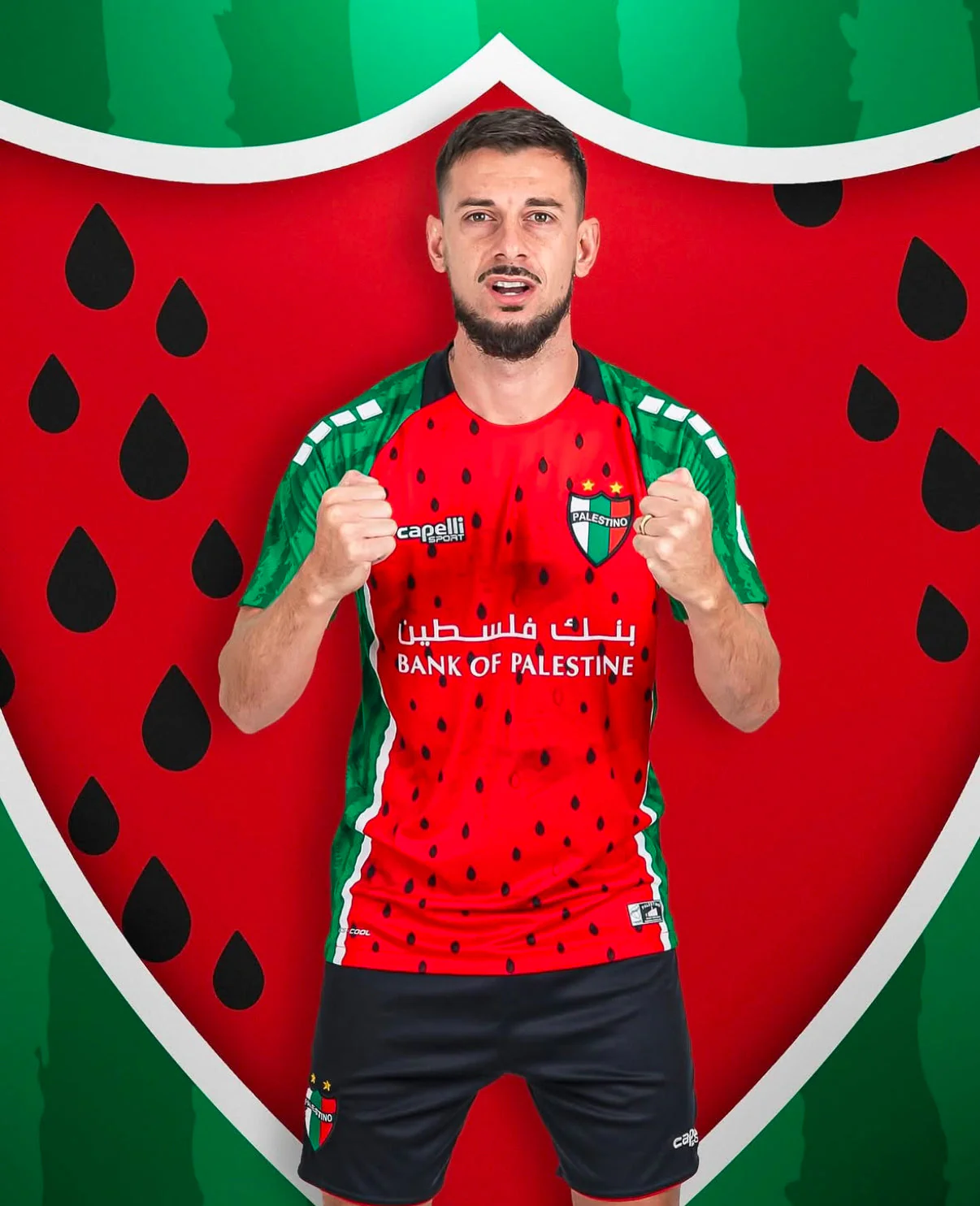 Palestine Watermelon Football Jersey Pelestino 2025/2026 - Image 7