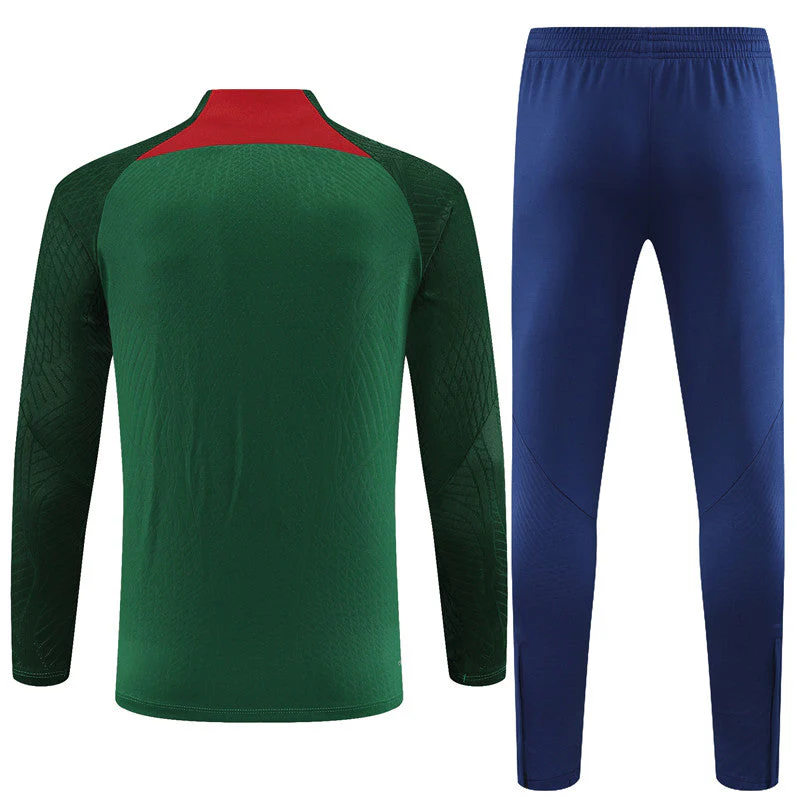 Portugal 23-24 Green Tracksuit - Image 2