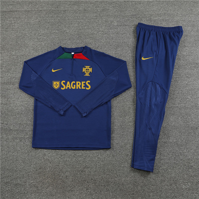 Portugal 23-24 Royal Blue Tracksuit - Image 3