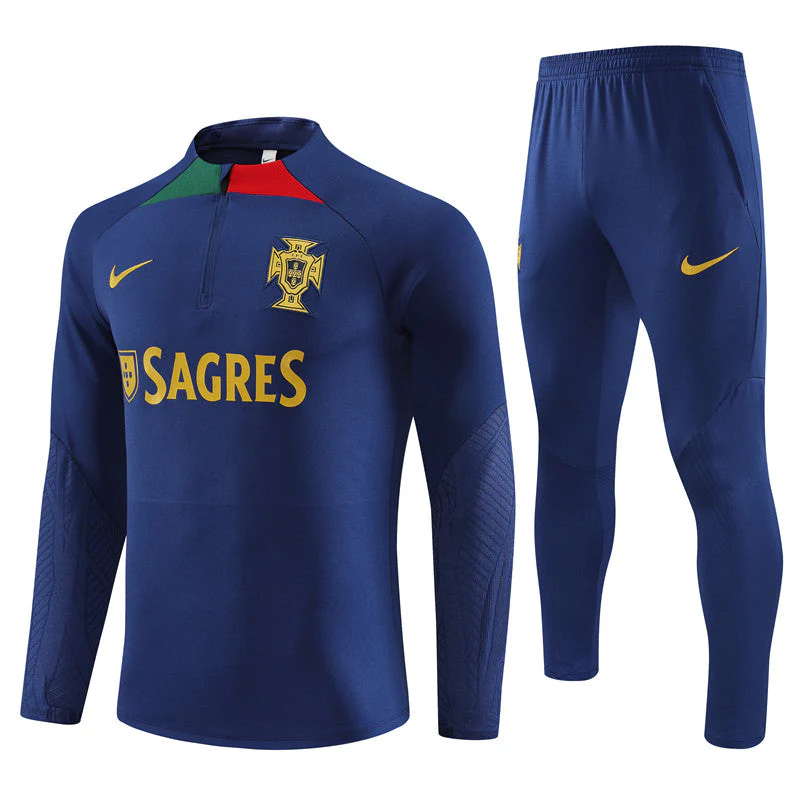 Portugal 23-24 Royal Blue Tracksuit - Image 4