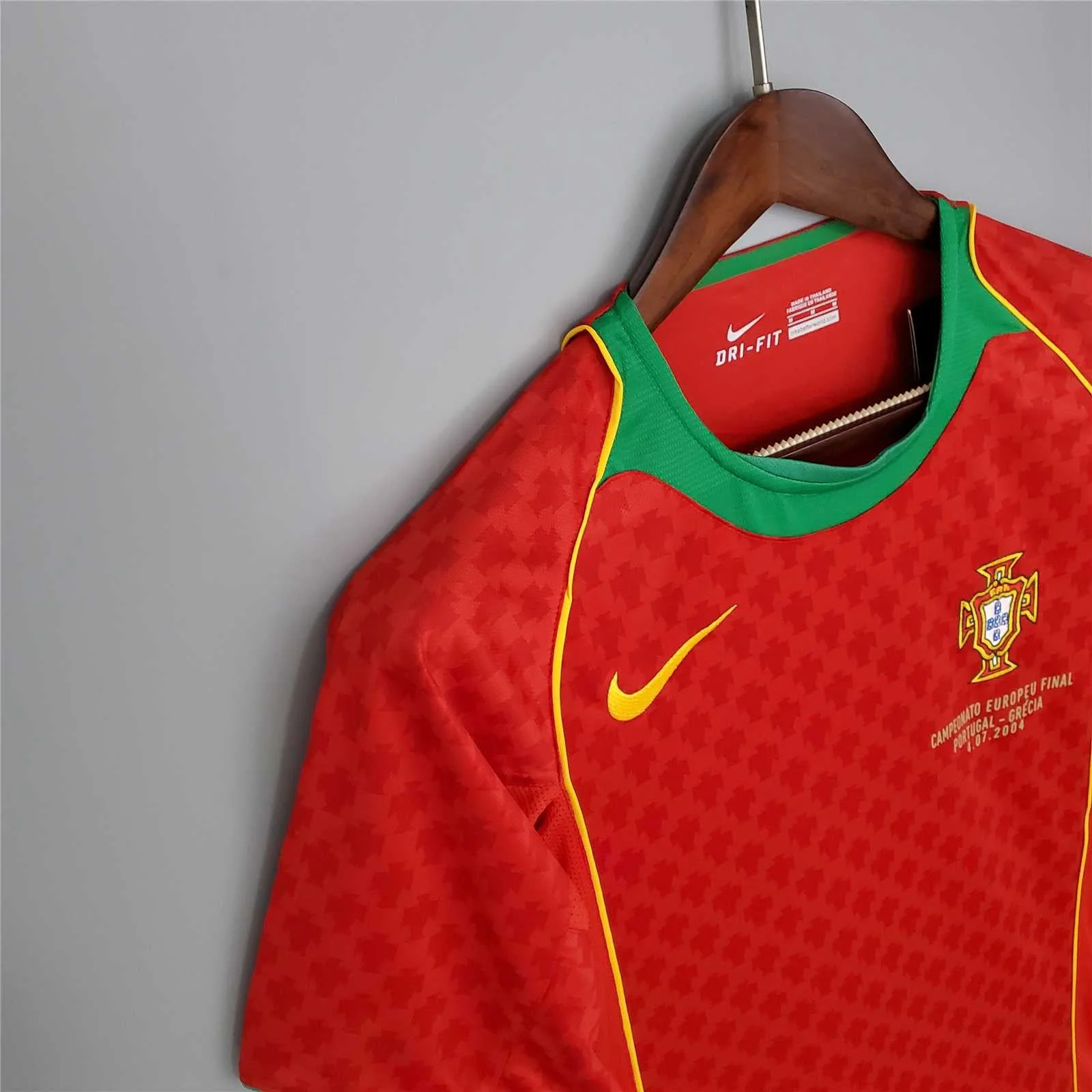 Portugal Retro 2004 Jersey – Classic Euro 2004 Kit - Image 11