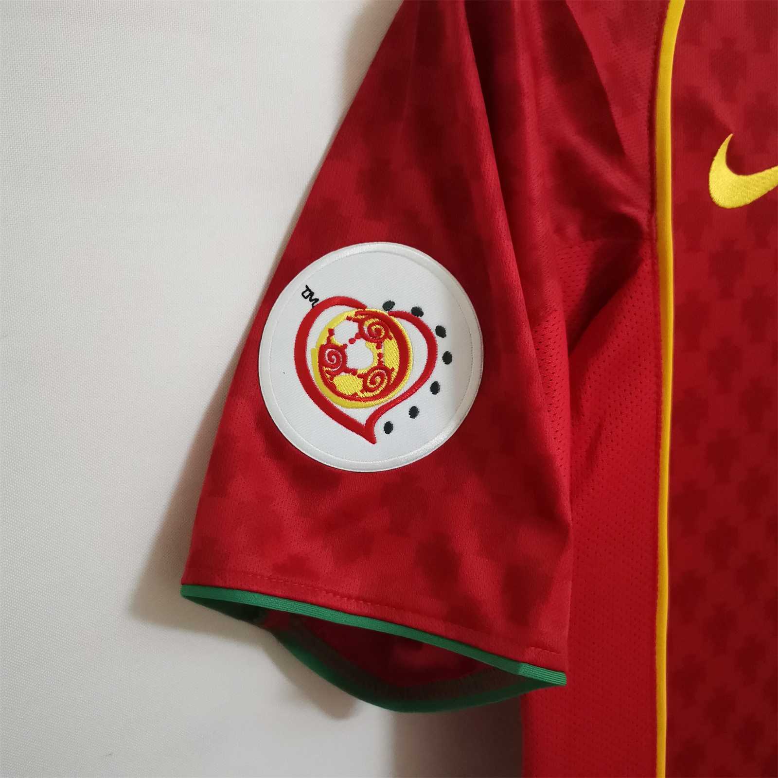 Portugal Retro 2004 Jersey – Classic Euro 2004 Kit - Image 8