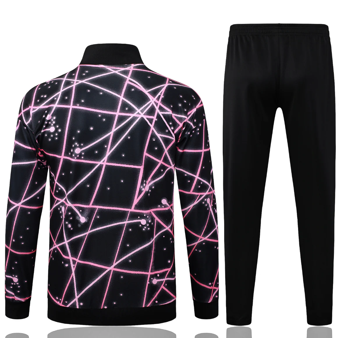 PSG Tracksuit 2025/2026 Black and Pink - Image 2
