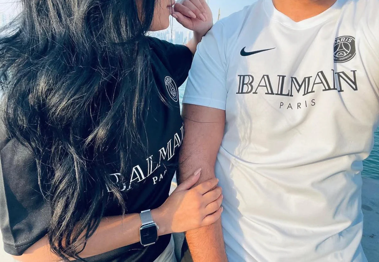 PSG X Balmain-white - Image 5