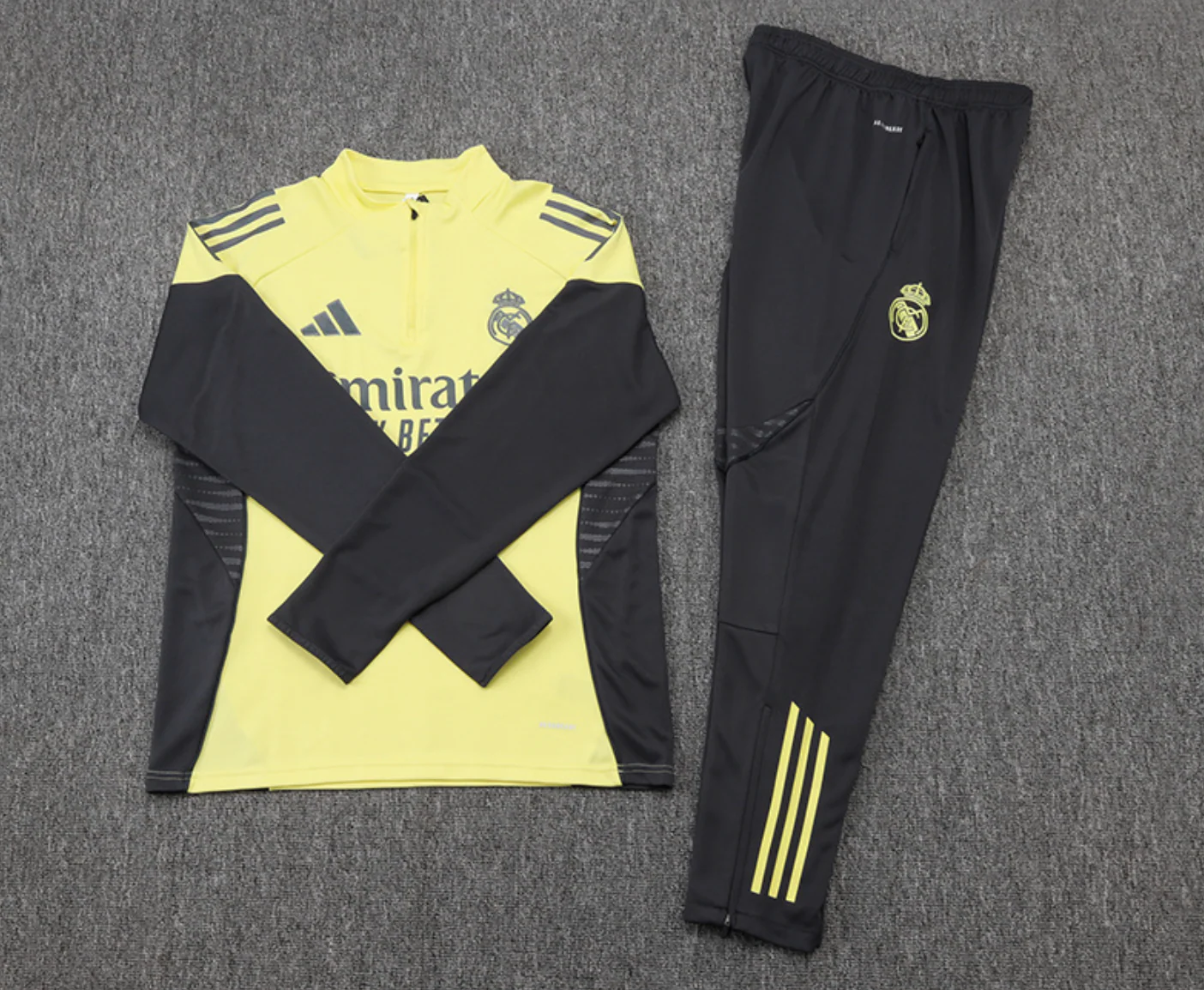 Real Madrid 2025/2026 Yellow Tracksuit - Image 5